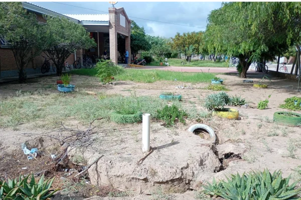 Suspenden las clases presenciales en la Escuela N° 114 de Chepes por problemas sanitarios