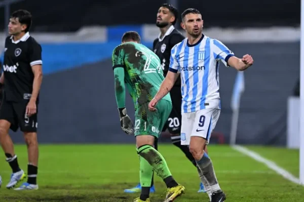 Racing perdió en casa ante Botafogo por la Sudamericana