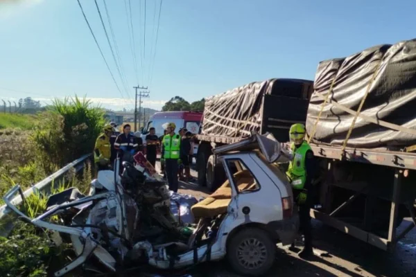 Tragedia en Brasil: una argentina y su hijo de 19 años murieron en un brutal choque frontal con un camión