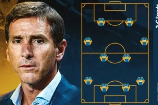 La formación de Boca para el superclásico