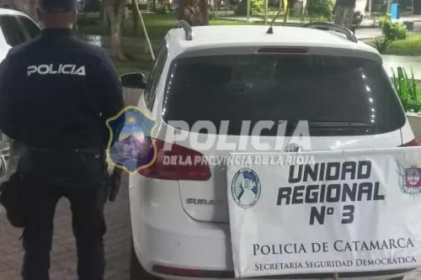Recuperan en Catamarca un vehículo vinculado a una estafa en La Rioja