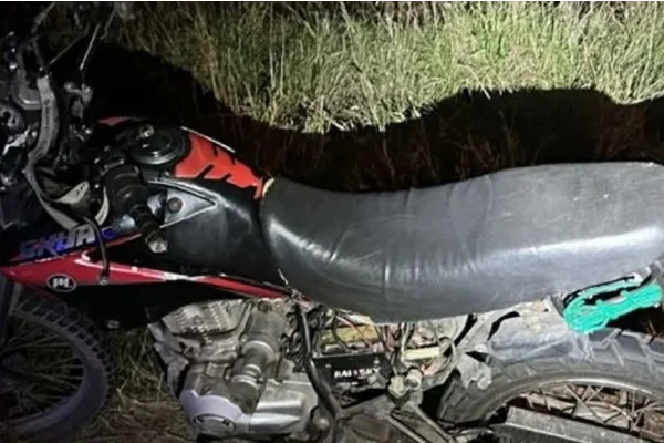Motociclista lesionado en Ruta 38
