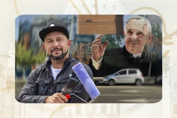 El papa Francisco sigue vivo en Flores: el enorme mural que celebra su vínculo con el barrio