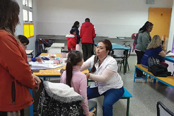 Zona Sanitaria III realizó controles de salud