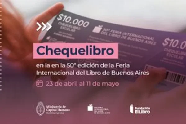 Sandra Pettovello presentó el chequelibro