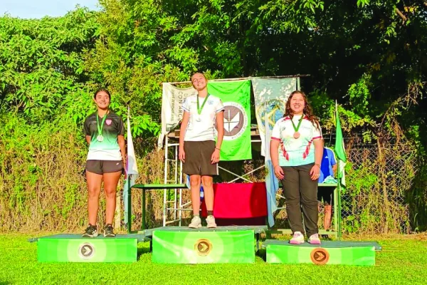 Tiro con Arco: Brisa Herrera Oliva se subió al podio en Buenos Aires