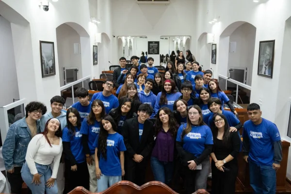 Desde el Parlamento Municipal Juvenil promueven espacios de la educación que sean seguros