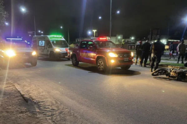 Colisión nocturna en Avenida 1ero de Marzo dejó un herido