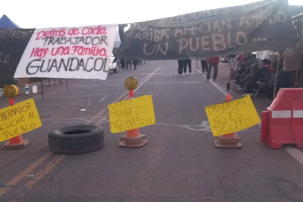 Continúa el corte sobre Ruta N40 en Guandacol y crece la tensión tras suspenderse la reunión con Quintela