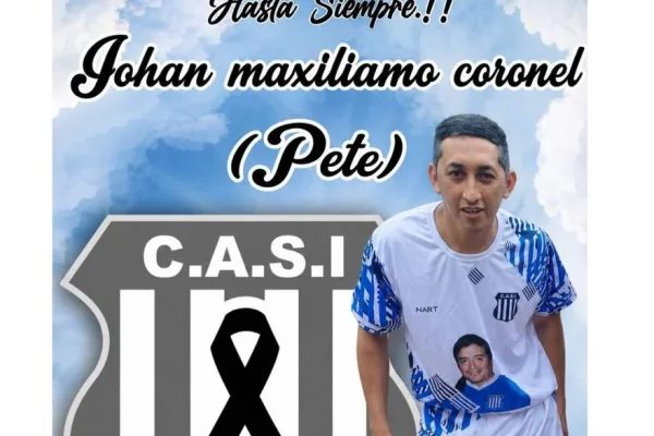 Conmoción por la muerte de un futbolista santiagueño en un trágico accidente