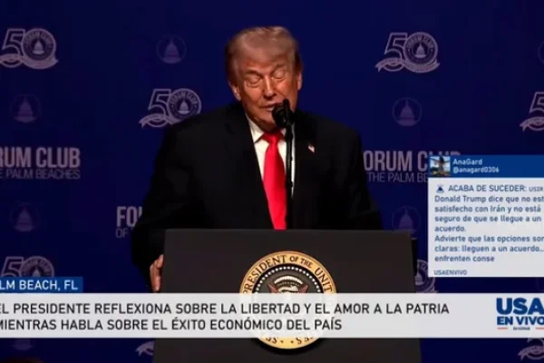 Trump rechaza la propuesta de paz de Irán y advierte sobre sanciones en el Estrecho de Ormuz