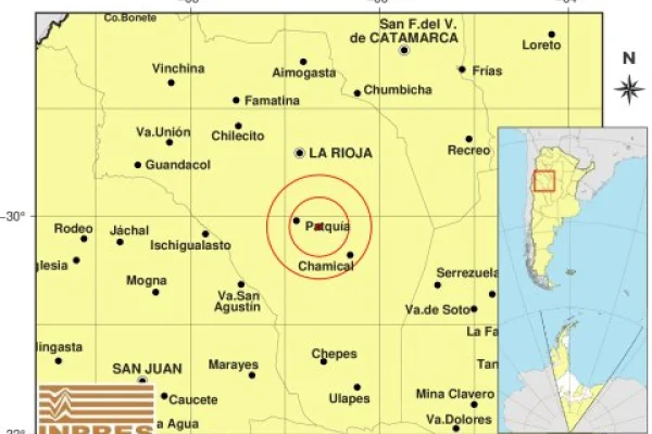 Fuerte temblor sacudió a La Rioja