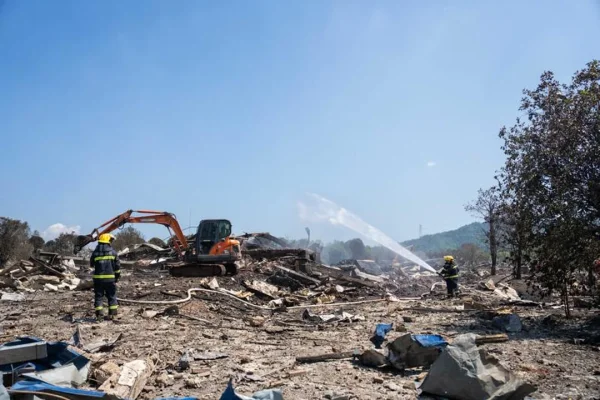 Una explosión en China dejó un saldo de 26 víctimas fatales y 61 heridos