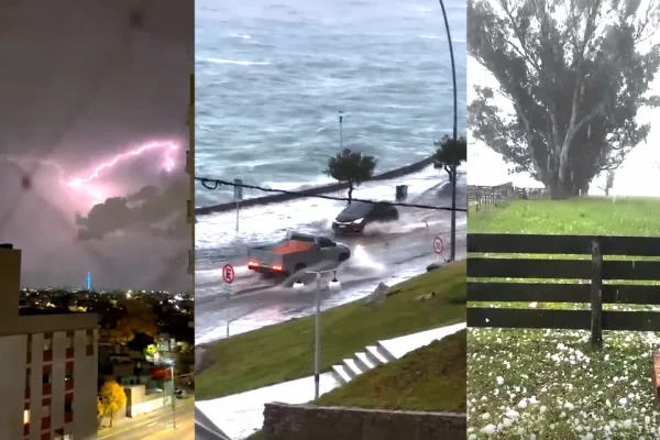 Temporal en Buenos Aires: graves inundaciones, granizo y hasta tornados en distintas localidades