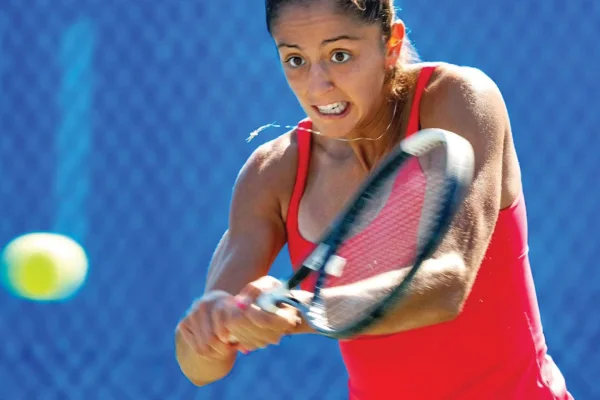 Tenis: Jazmín Ortenzi superó otra instancia en USA