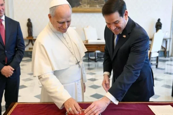 El papa León XIV y Rubio sellan el compromiso de 
