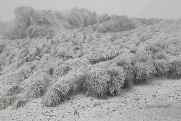 Nevó en San Luis y Córdoba y  dejó las primeras postales blancas