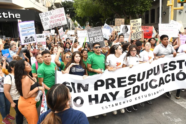 Cómo será el recorrido de la marcha universitaria en La Rioja