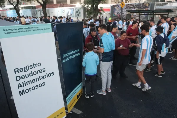 Tribuna Segura: el Gobierno Nacional amplió el programa y prohibió el ingreso de deudores alimentarios a estadio