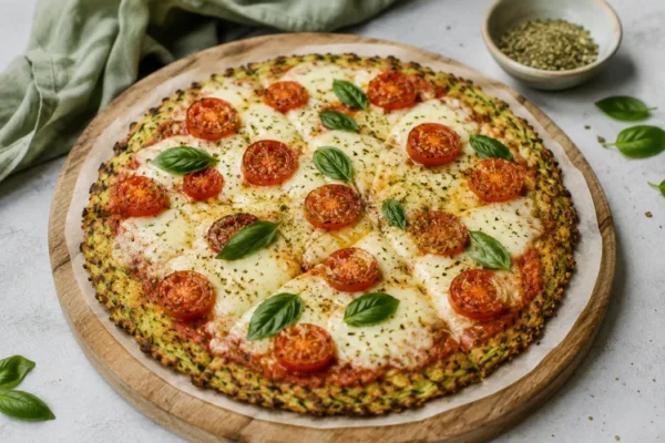 Pizza de zucchini rallado: una receta liviana, crocante y muy fácil de hacer