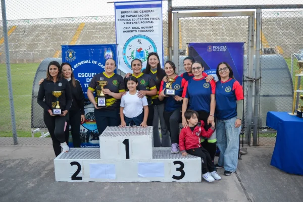Premiaron a los campeones de las Olimpiadas Policiales 2026