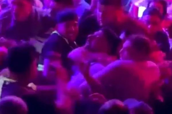 Néstor Ortigoza terminó a las piñas en un boliche y lo sacaron entre cinco personas