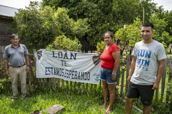Caso Loan: comienza la inspección a la casa de la abuela Catalina y el naranjal