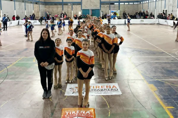 Tirena Patín se quedó con el primer puesto en el inicio del Campeonato Provincial