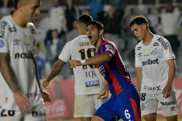 San Lorenzo rescató un valioso empate ante Santos y encamina su clasificación en la Copa Sudamericana