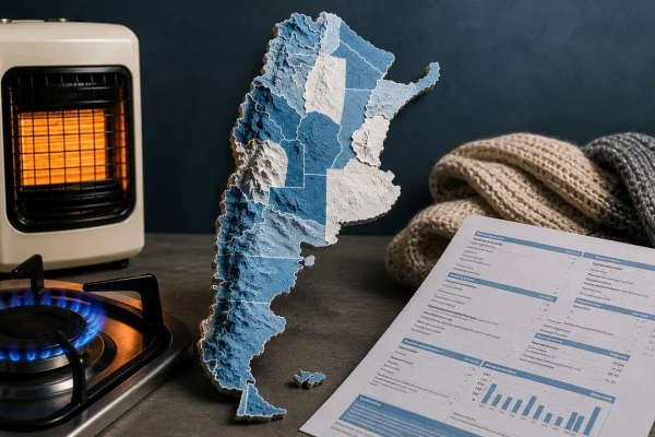Ley de Zonas Frías: las 15 provincias argentinas que podrían perder el subsidio al gas