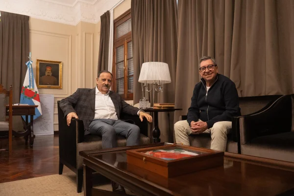 Quintela se reunió con Luis Orquera y fortalece el diálogo con intendentes