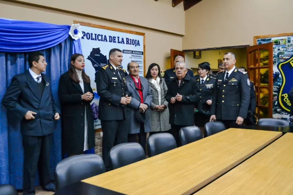 La Policía inauguró la sala de confrencias 