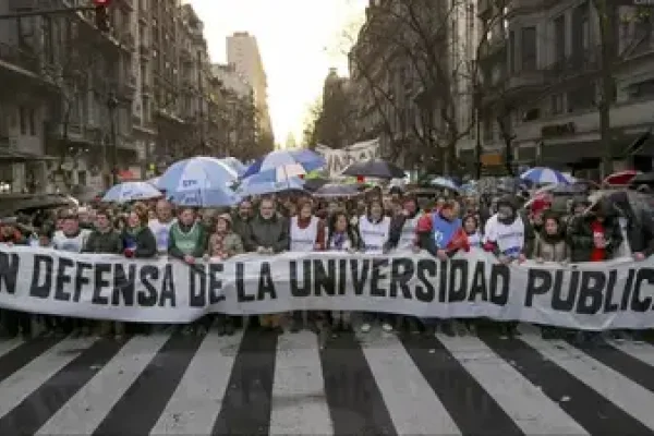 Universidades vuelven al paro por una semana contra el ajuste