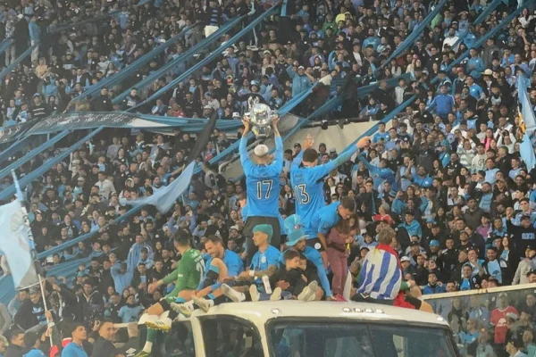 El fútbol argentino felicita a Belgrano tras su consagración en el Apertura