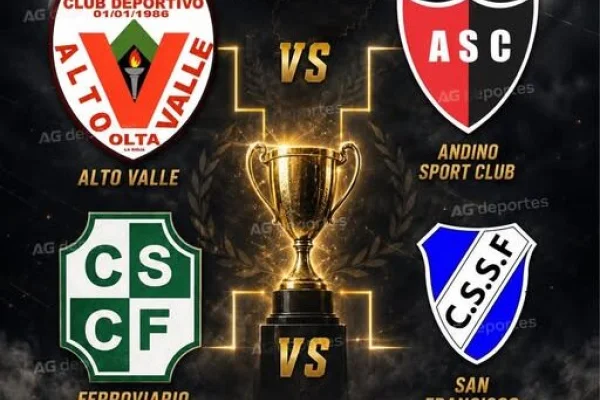 Feriado con los duelos de ida en las semifinales del Torneo Provincial