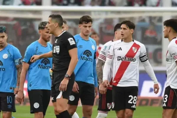 Falcón Pérez explicó por qué cobró penal para Belgrano en la final ante River