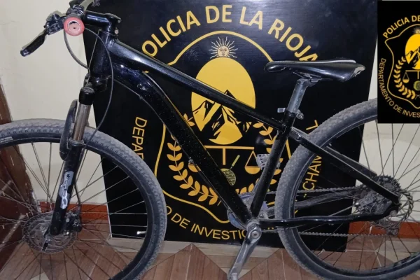 Recuperan una bicicleta y la policia demoró a un menor