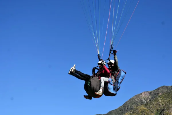 Javier Juárez vivió una nueva experiencia de “Vuelo Adaptado” en La Rioja