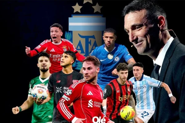 La otra convocatoria de Argentina: los 6 futbolistas que sumará Scaloni para los amistosos previos al Mundial
