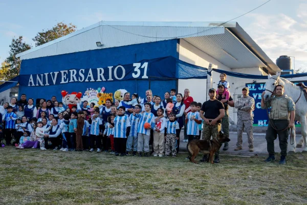 El Jardín Materno Infantil “Rinconcito Azul” celebró 31 años de vida