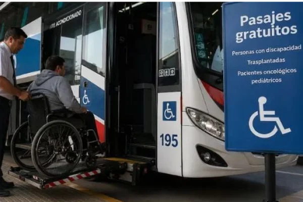 Denuncian deuda de $27.000 millones por pasajes para personas con discapacidad