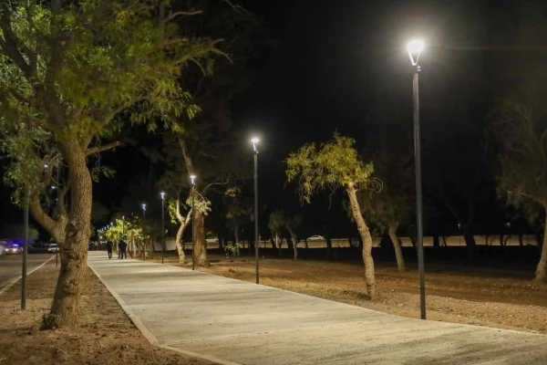 Vinchina celebró su aniversario con nuevas obras de iluminación y recreación