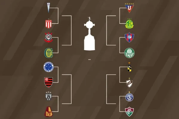 Se sortearon los octavos de la Copa Libertadores 2026