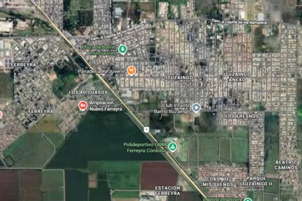 Así es el descampado donde hallaron el cuerpo de Agostina Vega tras intensos rastrillajes