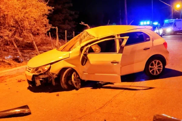 Joven  quedó inconsciente tras un vuelco en Arauco