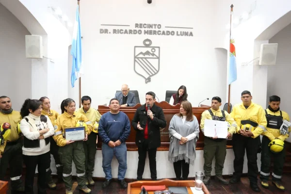 Entregaron distinciones en el Concejo Deliberante