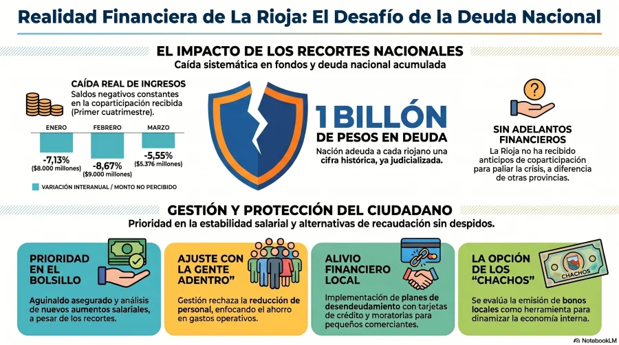 Ante la caída de fondos nacionales y una deuda de más de un billón de pesos, Hacienda decidió paralizar áreas no esenciales para no aplicar despido