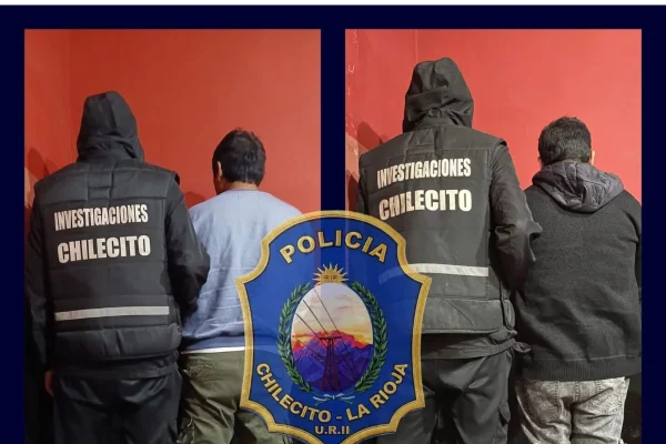Operativo en Chilecito terminó con dos arrestos y el secuestro de efectivo