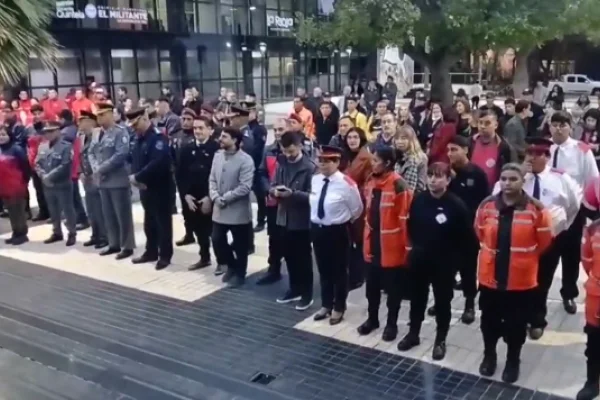 Homenajearon a los Bomberos Voluntarios