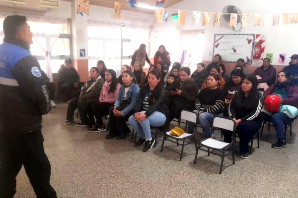 La Educación vial llegó al Jardin de Infantes N° 71